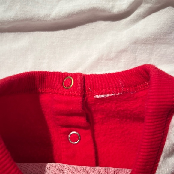 2T Red Mickey Mouse Holiday Sweater - Picture 2 of 3